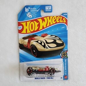 Hot Wheels Braille Racer - Twin Mill , NWT, Amazing Car, Accessibility Toy
